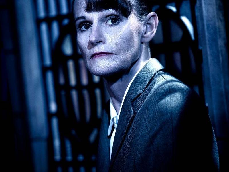 Gwyneth Strong as Mrs Boyle in The Mousetrap