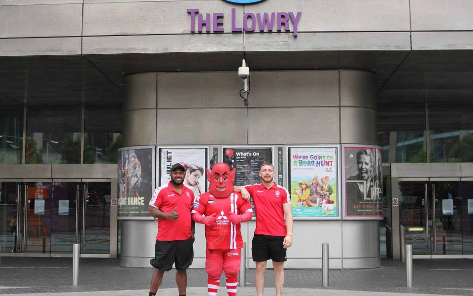 Salford Red Devils at The Lowry